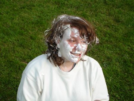 moi en bonhomme de neige